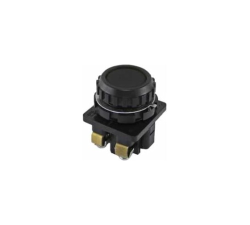 Выключатель кнопочный КЕ 081-У1-исп.2, черный, 1з+1р, 10A, 660B, IP66 TDM | код SQ0753-0029 | TDM