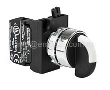 CM100S20 Переключатель 0-1 с фиксацией (1НО) | код CM100S20 | EMAS