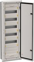 TITAN 5 Корпус металлический ЩРв-72 (1х72) 1005х365х130мм IP31 серый (одна дверь) | код TI5-50-V-072-31-7035 | IEK