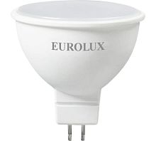Лампа светодиодная LL-E-MR16-7W-230-4K-GU5.3 (рефлектор, 7Вт, нейтр., GU5.3) Eurolux, , Шт | код 76/2/24 | EUROLUX