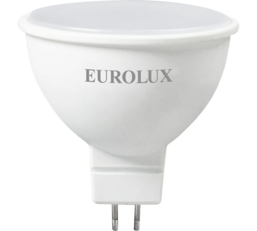 Лампа светодиодная LL-E-MR16-7W-230-4K-GU5.3 (рефлектор, 7Вт, нейтр., GU5.3) Eurolux, , Шт | код 76/2/24 | EUROLUX