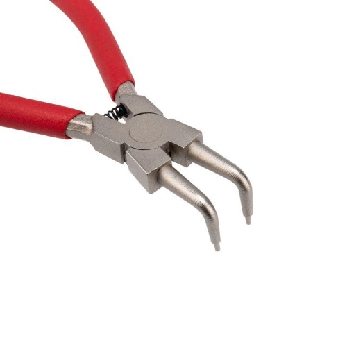 Щипцы для стопорных колец загнутый сжим 160 мм | код 12-4637 | REXANT фото 4