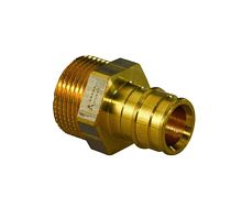 Штуцер Q&E 20 х 1/2' НР DR-латунь | код 1033437 | Uponor