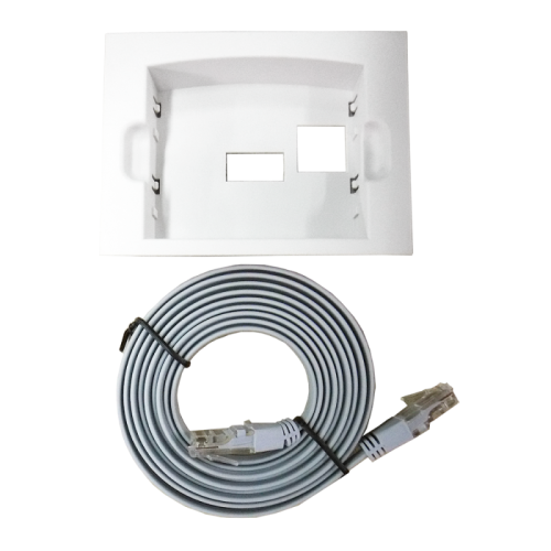 Рамка монтажная и кабель удлинительный 3м для панели OptiCor B-PО1 | код 308685 | КЭАЗ