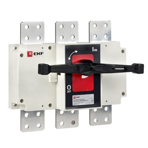 Рубильник-выключатель 1250A 3P c рукояткой управления для прямой установки PowerSwitch PROxima | код psds-1250-3 | EKF фото 2