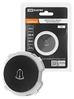 Выключатель звонка 1-кл. 16А 250В агат, Байкал TDM | код SQ1819-0253 | TDM