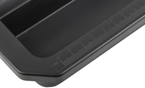 Ящик для инструмента пластиковый 17дюйм 440х240х210мм металл. замки. алюм. ручка FIT 65588 фото 9