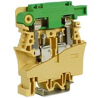 FPL.10/C, держатель предохранителя 10кв.мм бежевый с LED | код ZFP300 | DKC