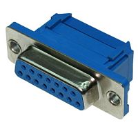 Разъём D-SUB RUICHI DI-15F, 15 контактов | код 54976 | Ruichi