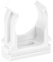 ELASTA Держатель с защелкой CF20 белый IEK | код ET-TA00D-CF-020-K01-010 | IEK