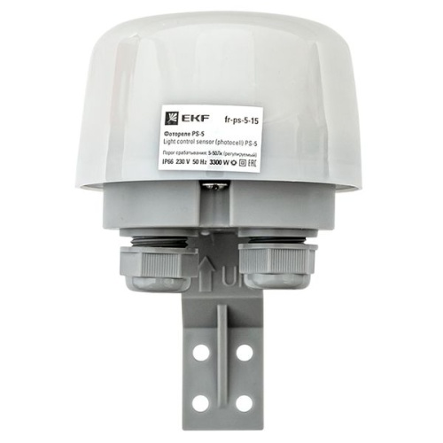 Фотореле PS-5 15А 3300Вт IP66 PROxima | код fr-ps-5-15 | EKF фото 5