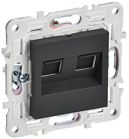 SKANDY Роз. комп. 2-ая RJ45 кат.5E SK-K03G граф. IEK | код SK-K20-1-K53 | IEK