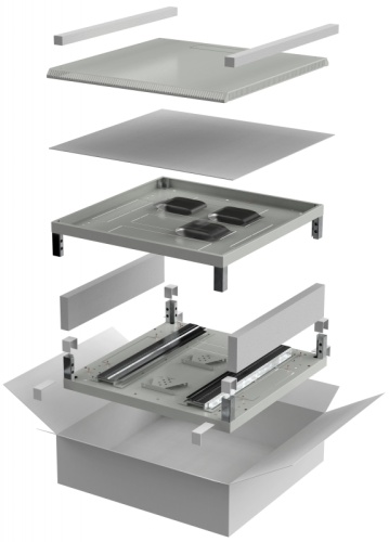 ITK LINEA N Компл. осн. и крыша 600х800мм шкафа 28-47U сер. | код LN35-XXX68-Y | ITK by IEK ITK LINEA N Компл. осн. и крыша 600х800мм шкафа 28-47U сер. | код LN35-XXX68-Y | ITK by IEK
