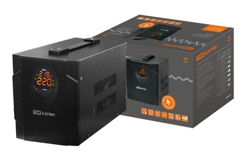 Стабилизатор напряжения СНС1-1-8 кВА симисторный переносной TDM | код SQ1203-0007 | TDM