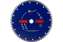 Диск отрезной алмазный турбо CUTOP, 230 x 3.0 x 8.0 x 22.2 мм | код 61-23030 | FIT