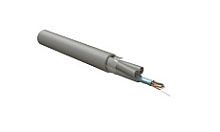 Hyperline FUTP12W-C5-S24-IN-LSZH-GY Кабель витая пара, экранированная F/UTP, категория 5, 12 пар(4 пары(24 AWG)х3),одножильный(solid), каждый 4х парник: экран-фольга, LSZH оболочка, LSZH нг(А)-HF, –20°C - +60°C, серый | код 445185 | Hyperli