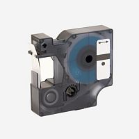 Картридж полиэстер 12мм х 5,5м. Черный | код GRCPO12B | DKC