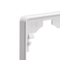 Рамка ROUND 3-постовая перламутр | код KR-78-0753-1 | REXANT