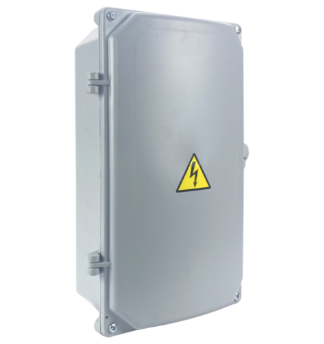 Щит монтажный пластиковый ЩМПпл-5 SOLID 543х311х164 IP55 глухая двеь | код KRZMI200 | KRZMI