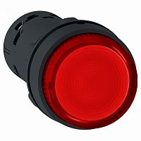 Кнопка  Harmony 22 мм²  230В, IP54,  Красный |  код.  XB7NW34M1 |  Schneider Electric