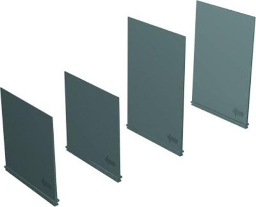 Перегородки межфазные разделительные PB100 T1-2-3 3p (комплект из 4шт.) | код 1SDA051427R1 | ABB Перегородки межфазные разделительные PB100 T1-2-3 3p (комплект из 4шт.) | код 1SDA051427R1 | ABB