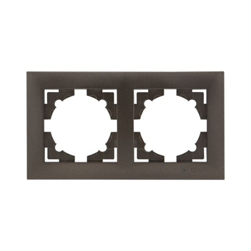 Валенсия Рамка 2-местная графит | код EWM-G-302-60 | EKF фото 4 Валенсия Рамка 2-местная графит | код EWM-G-302-60 | EKF фото 4