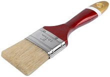 Кисть флейцевая "Классик" натуральная светлая щетина деревянная ручка 2дюйм (50мм) FIT 01095