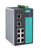 Коммутатор EDS-508A-T Ethernet switch, 8 10/100 BaseTx ports, t:-40/+75C | код 00-01173597 | MOXA