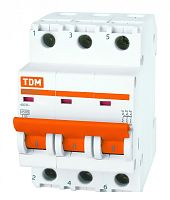 Выключатель автоматический трехполюсный ВА47-29 5А D 4,5кА | код. SQ0206-0168 | TDM 