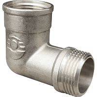 Угольник ВН с никелевым покрытием 1/2' | код VF.092.N.012 | VALFEX-T