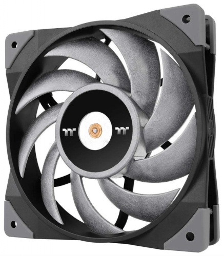 Вентилятор для корпуса Thermaltake Toughfan 12 Turbo 120х120x25 черный 4-pin 28.1дБ (CL-F121-PL12GM-A) Ret | код 2009192 | THERMALTAKE