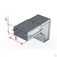 Короб угловой вниз У1108 УХЛ2.5 | код У1108УХЛ2,5 | Завод ЭМИ Красноярск