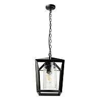 Светильник садово-парковый 40Вт 220-240В E27 черн. (на цепочке 800мм) PL775 FERON 51837