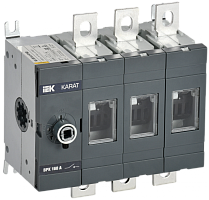 KARAT Выкл-разъед. ВРК без рукоятки 3P 160А IEK | код KA-VR10-3-0160 | IEK