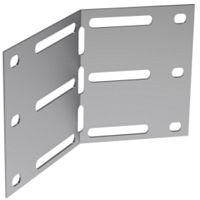 Угловой соединитель H 100 мм, цинк-ламел | код UHH010HDZL | DKC