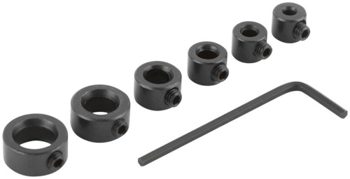 Стопперы для сверел набор 6 шт (3, 4, 5, 6, 8, 10 мм) | код 36426 | FIT фото 2 Стопперы для сверел набор 6 шт (3, 4, 5, 6, 8, 10 мм) | код 36426 | FIT фото 2