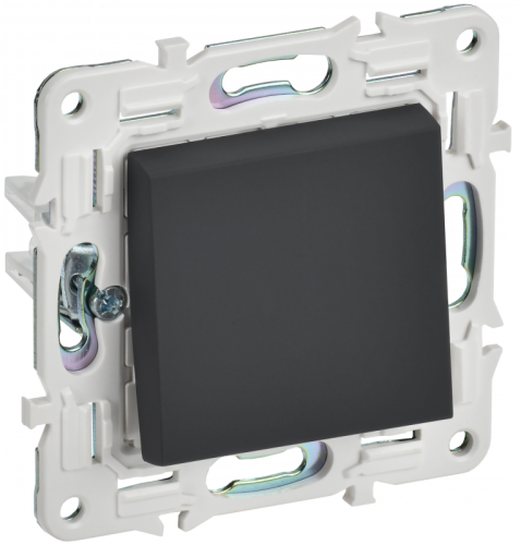 SKANDY Выключ. 1-кл. прох. 10А SK-V02G граф. IEK | код SK-V12-0-10-K53 | IEK