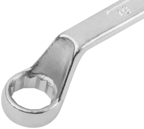 Ключ накидной ''Хард'', хромированное покрытие 19х22 мм | код 63619 | FIT фото 8