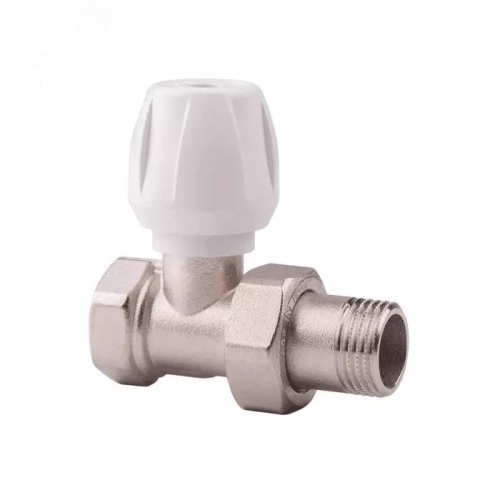 Клапан ручной регулировки для радиатора 813 Ду 20 Ру10 ВР прямой Icma 82813AE06 | код 007-4803 | КНР