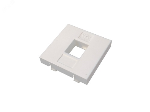 Адаптер Mosaic 45х45 мм для модуля Keystone, 1 порт, белый DATAREX | код DR-5301 | Datarex