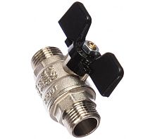 Кран шаровой 1/2' НН ручка бабочка (SVB-0006-000015) | код RG008Q0M4ALB7B | STOUT