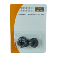 Прокладка паронитовая Ду15 1/2' 19х10мм (10 шт) в блистере 10-0029 | код 008-1601 | Симтек