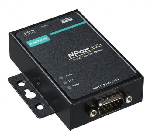 Сервер NPort 5130A-T 1 port RS-422/485 advanced, DB9, t:-40/+75 | код 00-06043082 | MOXA Сервер NPort 5130A-T 1 port RS-422/485 advanced, DB9, t:-40/+75 | код 00-06043082 | MOXA