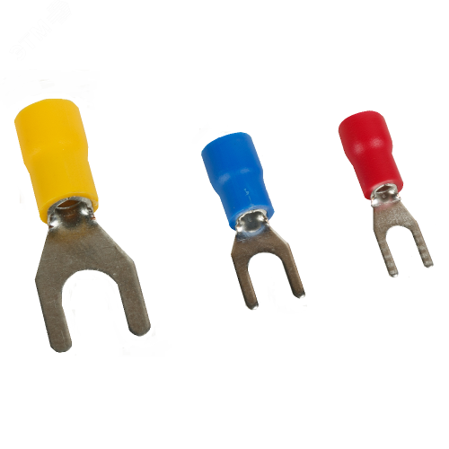 Наконечник вилочный НВИ OptiKit T-V-PVC-5,5-6(100шт) | код 278063 | КЭАЗ