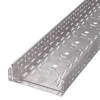 Лоток перфорированный Стандарт HDZ 300х80х3000 (0,8 мм) (6 м/уп) Промрукав | код PR16.1237 | ПРОМРУКАВ