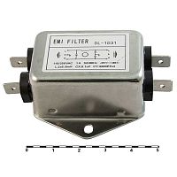 Сетевой фильтр RUICHI DL-1D31 1A. 250V, 3,3 нФ | код 85099 | Ruichi