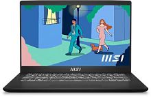 Ноутбук MSI Modern 14 C7M-239XRU Ryzen 5 7530U 8Gb SSD512Gb AMD Radeon 14 IPS FHD (1920x1080) Free DOS black WiFi BT Cam (9S7-14JK12-239) | код 1994587 | MSI