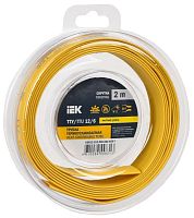 Трубка термоусадочная ТТУ нг-LS 12/6 желт. (уп.2м) | код UDR12-012-006-002-K05-T | IEK