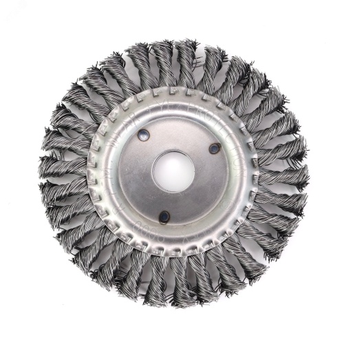 Щетка дисковая жгутовая Д150x13x22,2, ворс сталь 0,50 по металлу (13-140) | код EB-DST5 | EuroBrush