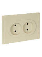 FORTE&PIANO Роз. 2-я без з/к с з/ш б/к 10А FP425 ван. IEK | код FP-R23-10-1-K10 | IEK